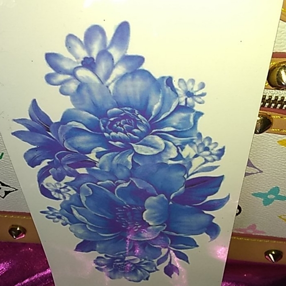 FASHION TEMPORARY FLORAL TATTOO - Picture 3 of 8